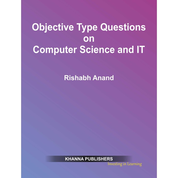 Objective Type Questions on Computer Science and Information Technology